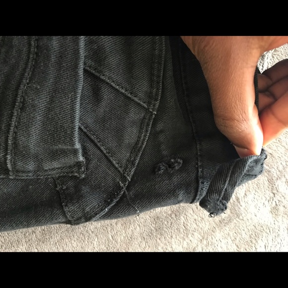 Faded Black Skinny Jeans Asphalt - Picture 8 of 8